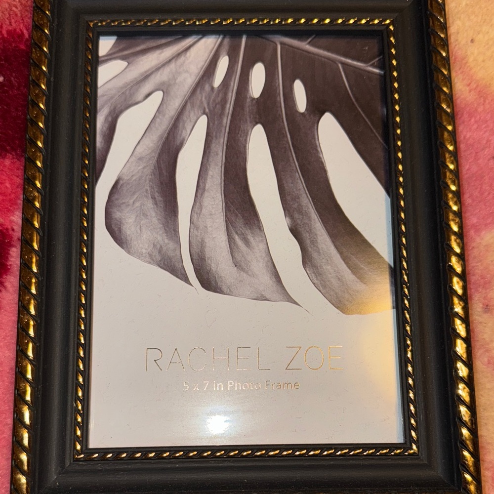 Rachel Zoe Elegant Black and Gold Frame